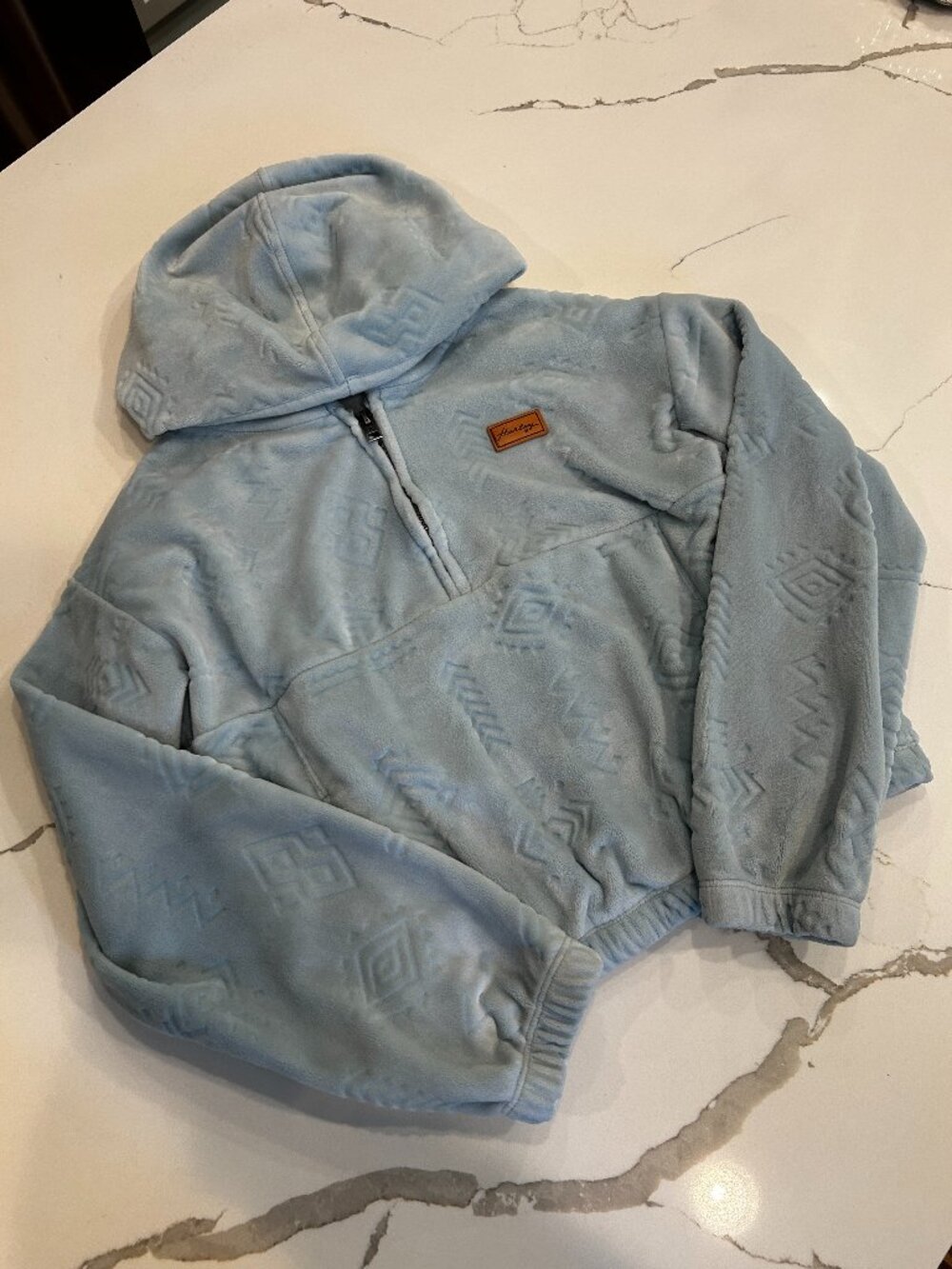 Girls Hurley Minky Pullover Hoodie